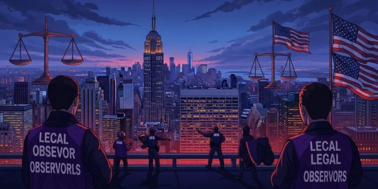 New York lance un projet dobservateurs pour surveiller les agents fédéraux dimmigration et protéger les droits des résidents face aux politiques strictes Découvrez les mesures de lÉtat et de la ville   Viral Mag