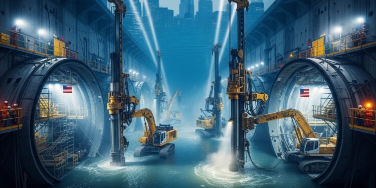 Le chantier géant du tunnel sous lHudson entre New York et New Jersey reprend après que ladministration Trump a libéré les fonds gelés suite à une décision de justice Détails et enjeux   Viral Mag