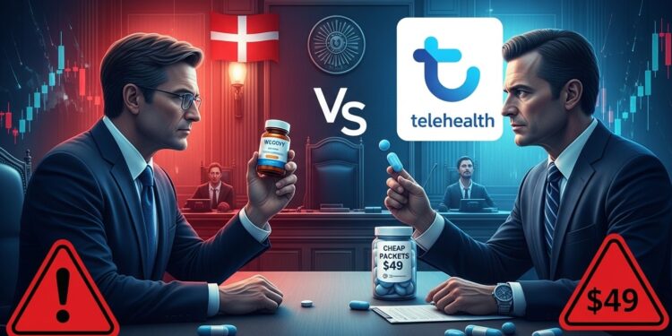 Novo Nordisk poursuit Hims  Hers pour commercialisation illégale dune pilule semaglutide low cost Découvrez les enjeux risques patients et impact boursier dans cette bataille anti obésité   Viral Mag