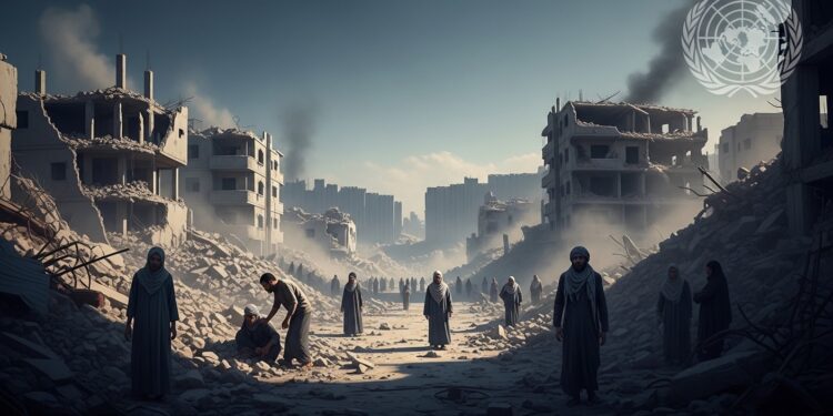 Le Haut Commissariat ONU aux droits de lhomme craint un nettoyage ethnique à Gaza et Cisjordanie  famine destructions massives et transferts forcés menacent les Palestiniens selon un rapport alarmant   Viral Mag