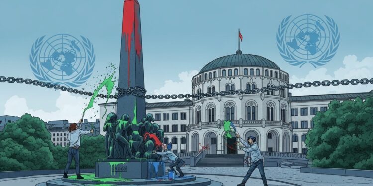 Un expert ONU critique les peines de prison et amendes infligées par la Norvège à des militants ayant aspergé des sculptures et un ministère avec de la peinture lavable pour protester contre le pétrole Une menace pour la démocratie    Viral Mag