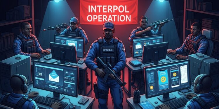 Interpol annonce 651 arrestations dans 16 pays africains lors de lopération Carton Rouge 20 Réseaux de fraudes démantelés ayant causé 38 millions deuros de préjudice Détails et impact   Viral Mag