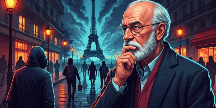 Peter Boghossian Alerte sur l’Immigration Illégale en France - Viral Mag Philosophe américain Peter Boghossian tire la sonnette dalarme plus de 1 de la population française serait en situation irrégulière Un regard inquiet sur lavenir du pays et les perceptions outre Atlantique Viral Mag