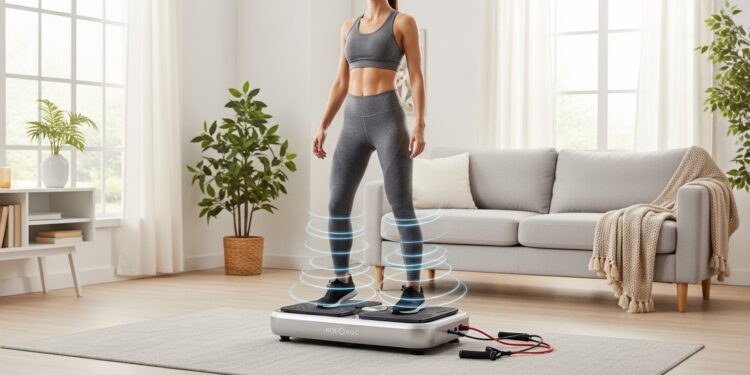 Découvrez la plateforme vibrante Bluefin Fitness Ultra Slim à prix réduit  tonifiez vos muscles brûlez des calories et améliorez votre circulation en seulement quelques minutes par jour sans quitter votre salon   Viral Mag