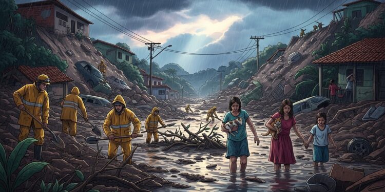 Des pluies torrentielles dévastent le Minas Gerais au Brésil  55 morts 13 disparus milliers évacués à Juiz de Fora et Ubá Recherches intenses sous nouvelles averses lien avec réchauffement climatique   Viral Mag