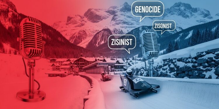Controverse majeure aux JO dhiver 2026  un journaliste suisse questionne la présence dun athlète israélien en bobsleigh pour ses positions sur Gaza Réactions vives et excuses demandées   Viral Mag