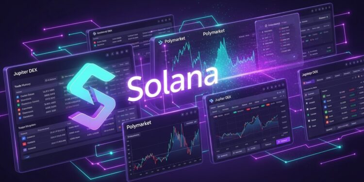 Découvrez comment Jupiter intègre Polymarket sur Solana simplifiant laccès aux marchés de prédiction on chain avec une expérience fluide et innovante pour les utilisateurs crypto   Viral Mag