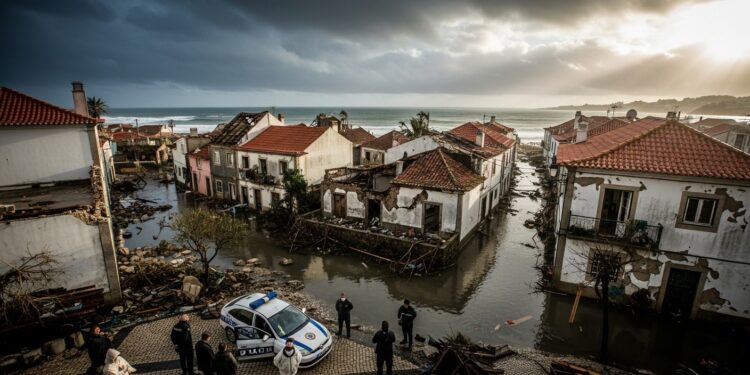 Le Portugal mobilise 25 milliards deuros pour la reconstruction suite à la tempête Kristin qui a fait 5 morts et causé dimportants dégâts État de calamité prolongé face aux nouvelles pluies menaçantes   Viral Mag
