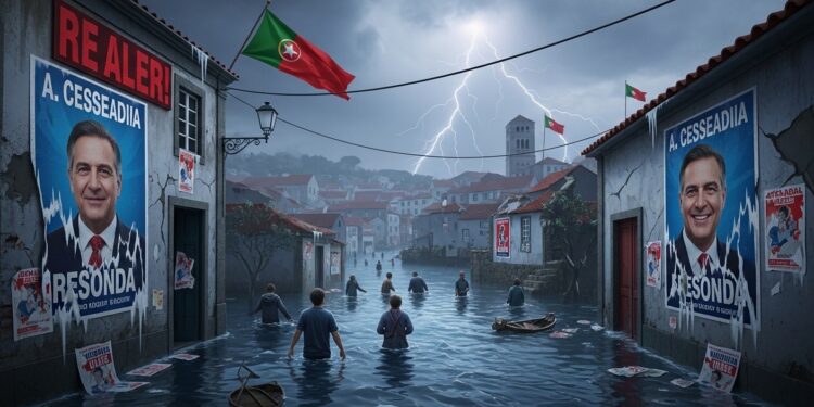 Le second tour de lélection présidentielle portugaise se tient malgré des tempêtes dévastatrices Antonio José Seguro favori face à André Ventura dans un climat de crise et de critiques acerbes   Viral Mag