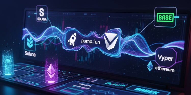 Pumpfun acquiert Vyper et booste son terminal de trading multi chaînes Découvrez comment cette opération renforce laccès aux réseaux EVM et Base dans lunivers des memecoins   Viral Mag
