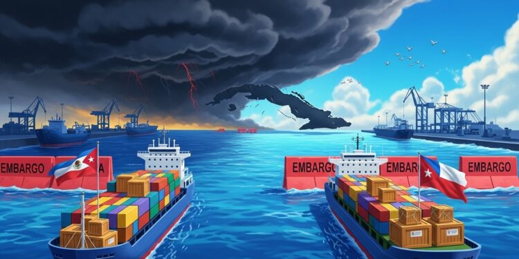 Lembargo pétrolier américain étouffe Cuba  aides humanitaires du Mexique et Chili soutiens politiques du Brésil et Venezuela silences ailleurs Décryptage des positions régionales   Viral Mag