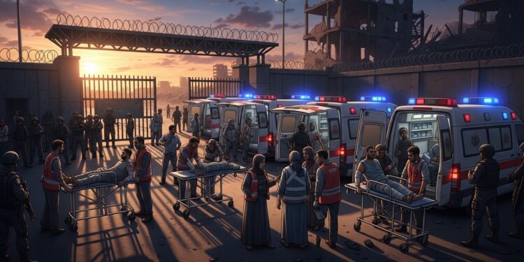 Le passage de Rafah rouvre partiellement après 20 mois de fermeture Seuls 12 Palestiniens 5 blessés entrent en Égypte le premier jour Une lueur despoir pour des milliers en attente de soins   Viral Mag