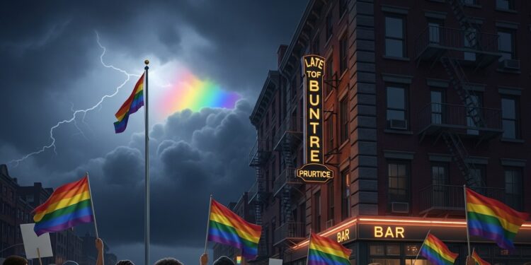 Le drapeau arc en ciel a été retiré du site historique de Stonewall à New York suite à une directive fédérale Indignation massive dans la communauté LGBT+ et chez les élus locaux   Viral Mag