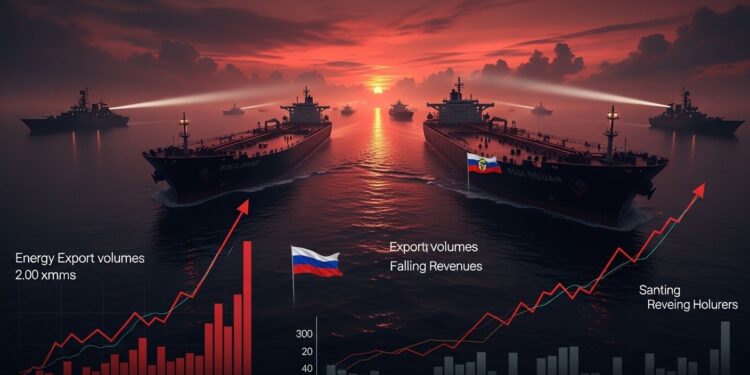 Malgré les sanctions et une baisse en 2025 la Russie exporte 6  de pétrole brut de plus quavant 2022 Découvrez les chiffres les failles et les revenus en chute libre   Viral Mag