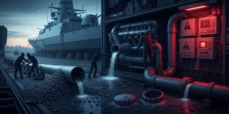 Deux hommes arrêtés pour sabotage sur un navire de la marine allemande à Hambourg Gravier dans le moteur conduites percées  une menace grave pour la sécurité nationale et lOTAN en 2025 2026   Viral Mag