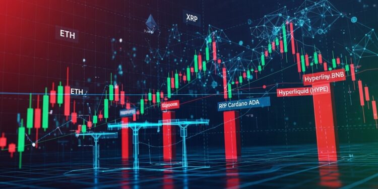 Découvrez les signaux techniques contrastés dEthereum Ripple Cardano Binance Coin et Hyperliquid cette semaine  supports fragiles résistances tenaces et perspectives mitigées sur le marché crypto en février 2026   Viral Mag