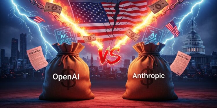 La Silicon Valley explose les records de financement politique pour influencer les midterms 2026 OpenAI et Anthropic saffrontent via des super PAC sur la régulation de lIA aux États Unis   Viral Mag
