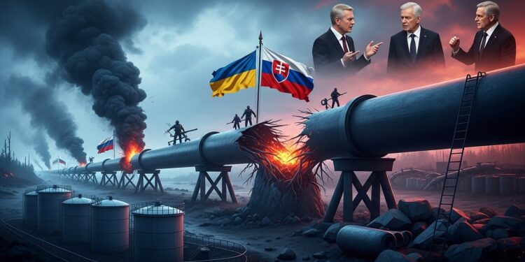 Tensions explosives  la Slovaquie accuse lUkraine de chantage sur loléoduc Druzhba déclare lurgence pétrolière et menace de couper lélectricité Découvrez les enjeux énergétiques et politiques   Viral Mag