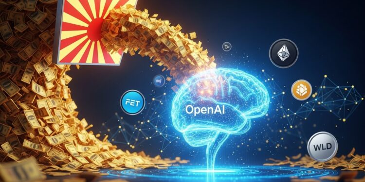 SoftBank envisage un investissement massif de 30 milliards dans OpenAI valorisant lIA à 830 milliards Découvrez les implications pour les cryptos AI comme FET RNDR et WLD dans ce boom technologique   Viral Mag