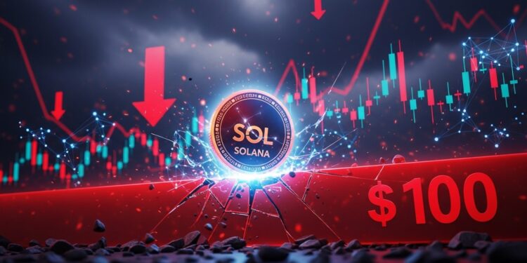 Solana SOL atteint un plus bas de 10 mois sous les 100 $ dans un marché crypto sous pression Analyse technique fondamentaux solides et niveaux clés à surveiller pour les investisseurs   Viral Mag