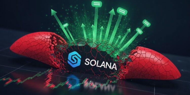 Le prix de Solana chute sous sa ligne de cou malgré des records de transactions et dadresses actives Les ETF SOL attirent des flux positifs  analyse technique et fondamentaux   Viral Mag