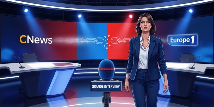 Sonia Mabrouk Quitte CNews et Europe 1 : Remplaçante Dévoilée - Viral Mag Découvrez pourquoi Sonia Mabrouk a démissionné de CNews et Europe 1 suite à une polémique éthique majeure Laurence Ferrari prend la relève pour linterview politique matinale dès le 16 février 2026 Viral Mag
