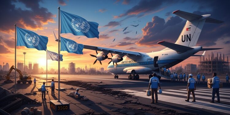 Le premier vol humanitaire de lONU atterrit à Khartoum depuis le début de la guerre en 2023 marquant un tournant pour laide au Soudan ravagé par le conflit   Viral Mag