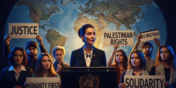 Plus de 100 personnalités culturelles dont Annie Ernaux et Susan Sarandon défendent Francesca Albanese face aux appels français et allemands à sa démission Une lettre ouverte dénonce la manipulation et prône la justice   Viral Mag