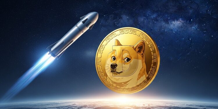 La mission DOGE de SpaceX prévue pour 2027 pourrait elle enfin propulser Dogecoin sur la Lune  Analyse technique historique et scénarios pour le prix du meme coin préféré dElon Musk   Viral Mag