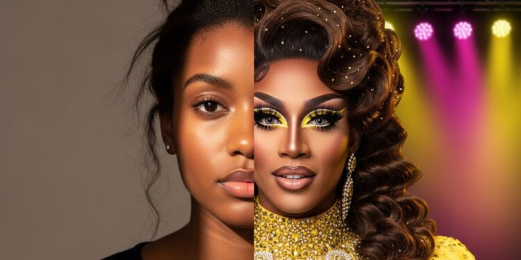 Découvrez comment Ebony Cham finaliste Star Academy a surpris tout le monde avec une transformation spectaculaire en drag queen aux côtés de Kam Hugh Un moment fort dexpression libre et artistique qui fascine les fans   Viral Mag