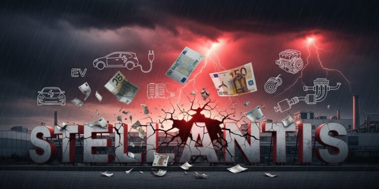 Stellantis annonce 22 milliards € de charges exceptionnelles en 2025 suite à une surestimation de lélectrique Décryptage du reset stratégique et ses impacts sur le géant automobile   Viral Mag
