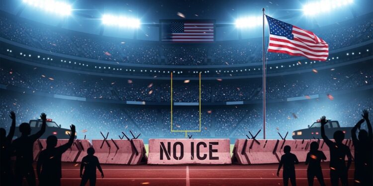 La NFL annonce labsence de lICE au Super Bowl à Santa Clara Découvrez les mesures de sécurité les déclarations officielles et les inquiétudes liées à la politique migratoire américaine   Viral Mag