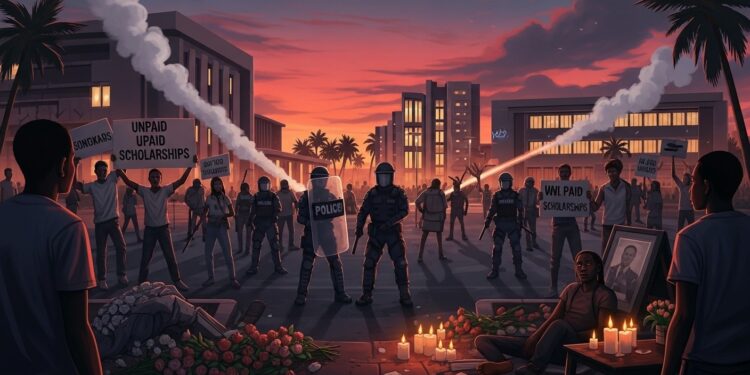 À Dakar lUCAD suspend les organisations étudiantes après la mort tragique dun jeune lors de manifestations pour des bourses impayées Une décision controversée qui ravive les tensions   Viral Mag