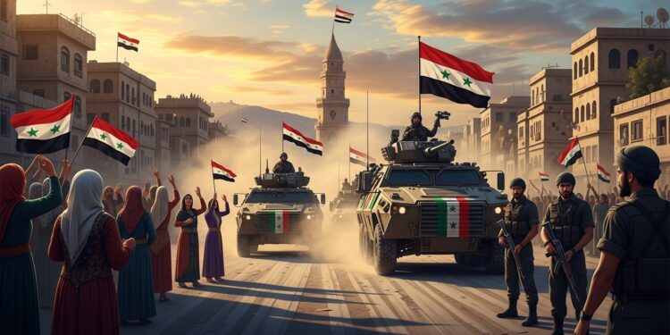 Les forces syriennes entrent à Hassaké suite à laccord historique avec les Kurdes pour intégrer leurs forces et administration à lÉtat central Un tournant majeur post Assad   Viral Mag