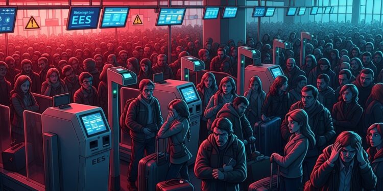 Le secteur aérien européen tire la sonnette dalarme  files dattente jusquà 4 heures cet été avec lEES Demande urgente de flexibilité avant la haute saison touristique Risques majeurs pour les voyageurs   Viral Mag