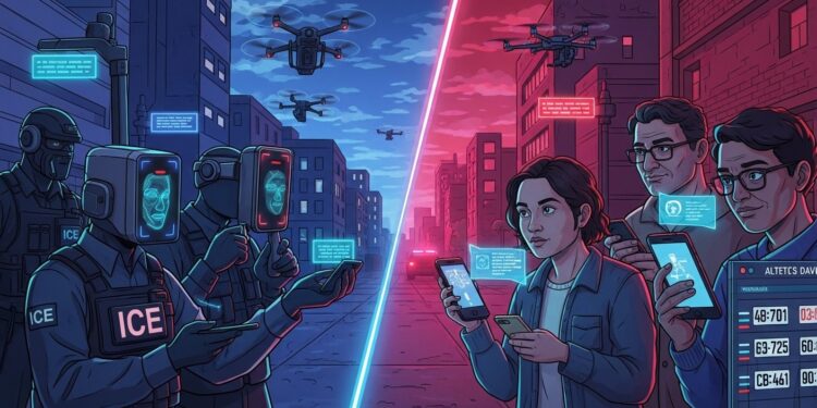 À Minneapolis la tech oppose militants et autorités dans la bataille sur limmigration  apps de protection contre surveillance massive dICE Un combat inégal mais innovant qui redéfinit les règles   Viral Mag