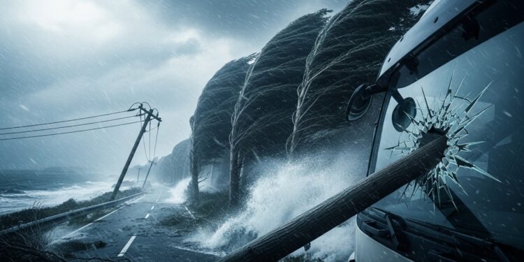 La tempête Nils a frappé le sud de la France avec des vents à 160 kmh causant un décès et privant 900 000 foyers délectricité Vigilances rouges et perturbations massives  le point complet sur cet épisode rare   Viral Mag