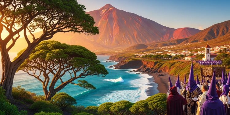 Découvrez pourquoi avril est lun des meilleurs mois pour visiter Tenerife  climat doux faible affluence Semaine Sainte vibrante randonnées au Teide plages et Siam Park sans foule excessive   Viral Mag