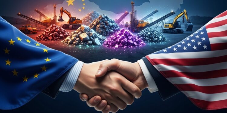 LUnion européenne négocie avec les États Unis pour sécuriser les terres rares matières critiques dominées par la Chine Une coopération pour éviter la concurrence et diversifier les approvisionnements   Viral Mag