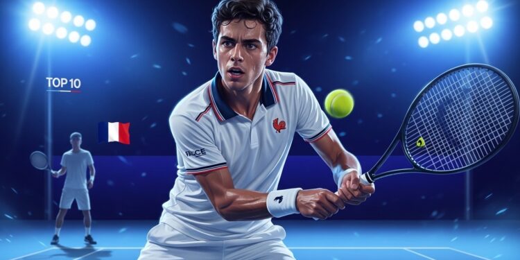 Découvrez le parcours impressionnant de Titouan Droguet demi finaliste surprise à lATP 250 de Montpellier et ses leçons face à Félix Auger Aliassime 8e mondial   Viral Mag