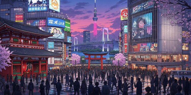 Découvrez litinéraire parfait pour visiter Tokyo en 5 jours en 2026  temples historiques néons futuristes shopping fou et détente absolue Bons plans transports et hébergements inclus pour un voyage inoubliable    Viral Mag