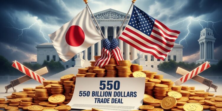 Tokyo et Washington réaffirment leur accord commercial malgré la décision de la Cour suprême invalidant des taxes Trump Investissements japonais de 550 milliards $ maintenus   Viral Mag