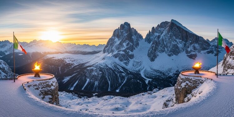 Découvrez pourquoi Alberto Tomba et Deborah Compagnoni deux légendes du ski alpin italien ont été choisis pour allumer les vasques olympiques lors de la cérémonie douverture des JO 2026 à Milan Cortina   Viral Mag