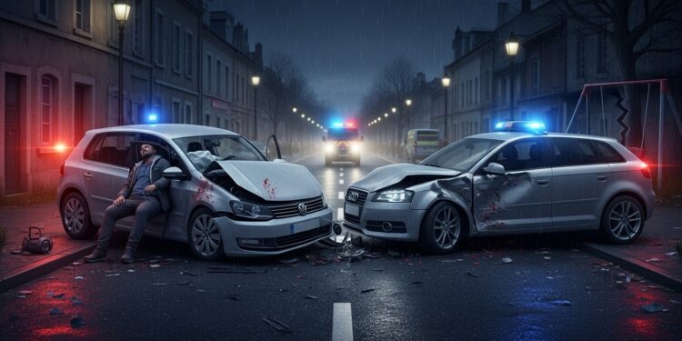 À Libercourt Rachid père de trois filles et bientôt dun quatrième enfant a été tué par une Audi conduite à 150 kmh par un ado de 15 ans Un drame qui bouleverse la France discrète   Viral Mag