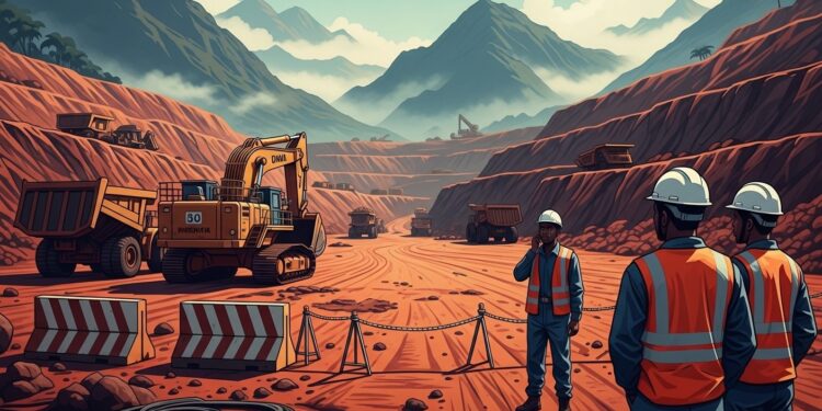 Drame humain au gisement de Simandou en Guinée  un employé décède opérations de SimFer arrêtées Découvrez les enjeux de ce projet minier majeur et ses implications sécuritaires et économiques   Viral Mag