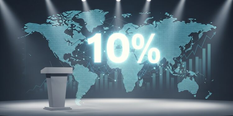 Donald Trump réagit avec force à un revers de la Cour suprême sur ses droits de douane en imposant une taxe mondiale de 10  Décryptage des enjeux économiques et diplomatiques de cette décision choc   Viral Mag