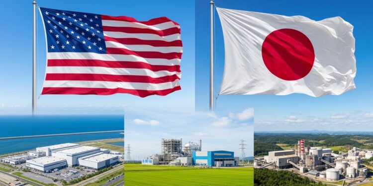 Donald Trump annonce les premiers projets dinvestissement japonais de 36 milliards $ dans lénergie et minéraux critiques aux USA issus dun accord à 550 milliards Découvrez les détails des chantiers au Texas Ohio et Géorgie   Viral Mag