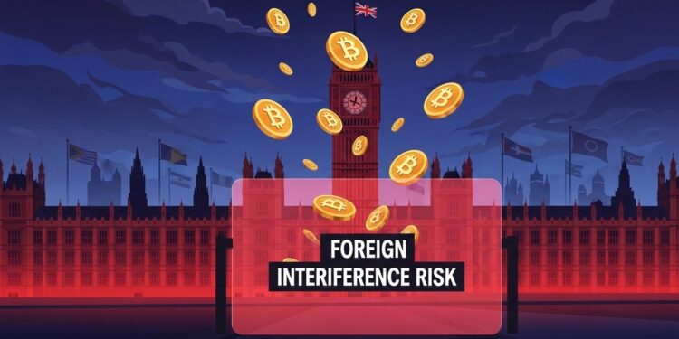 Un député britannique alerte sur les risques dingérence étrangère via les dons en cryptomonnaies aux partis politiques et propose un moratoire temporaire jusquà de nouvelles règles strictes   Viral Mag