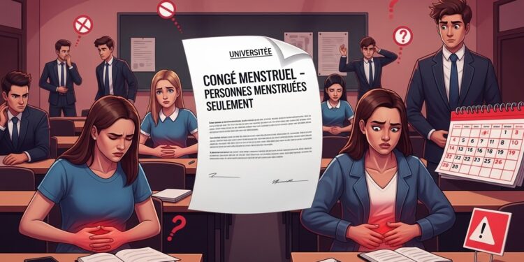Découvrez comment le congé menstruel innovant de lUniversité de Limoges a été abusé par des étudiants masculins forçant une clarification ferme pour protéger les personnes réellement concernées   Viral Mag
