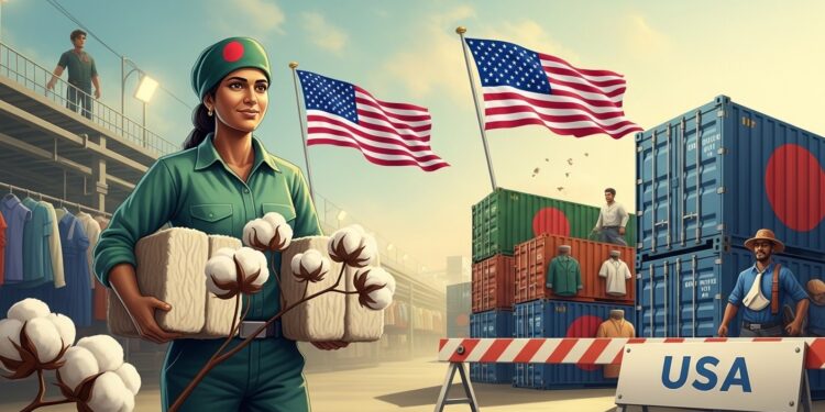 Les États Unis réduisent les droits de douane sur les produits bangladais à 19  avec exemption pour certains textiles Un accord cadre booste lindustrie garmentière du Bangladesh   Viral Mag